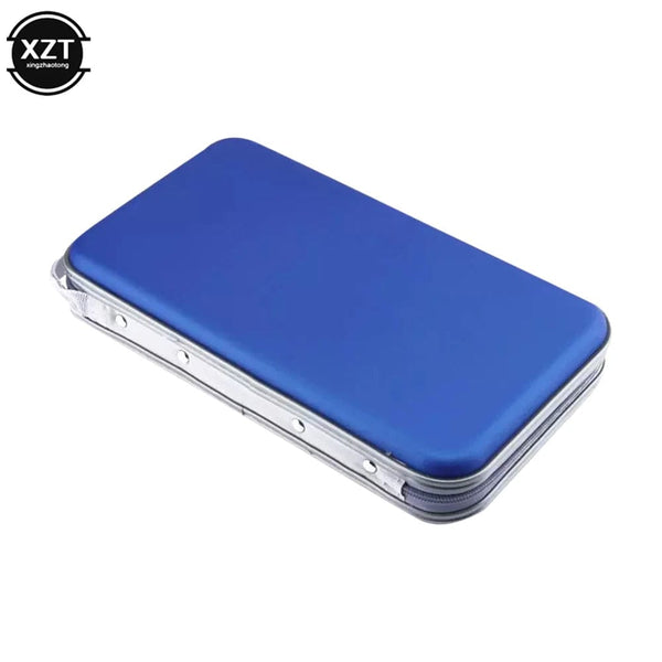 Planet Gates Silver Waterproof 80pcs Capacity Disc CD Bag DVD VCD Wallet Storage Organizer Case CD Sleeve Hard EVA Bag Album Box Holder With Zipper