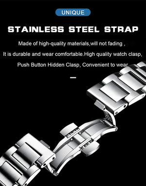 Planet Gates Silver White 2023 New POEDAGAR Luxury Watch Business Waterproof Male Clock Luminous Date Stainless Steel Square Quartz Men Watch reloj hombre