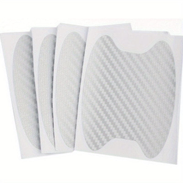 Planet Gates Silvery 4pcs Car Door Sticker: Protect Your Vehicle From Scratches & Damage With These Resistant Covers!