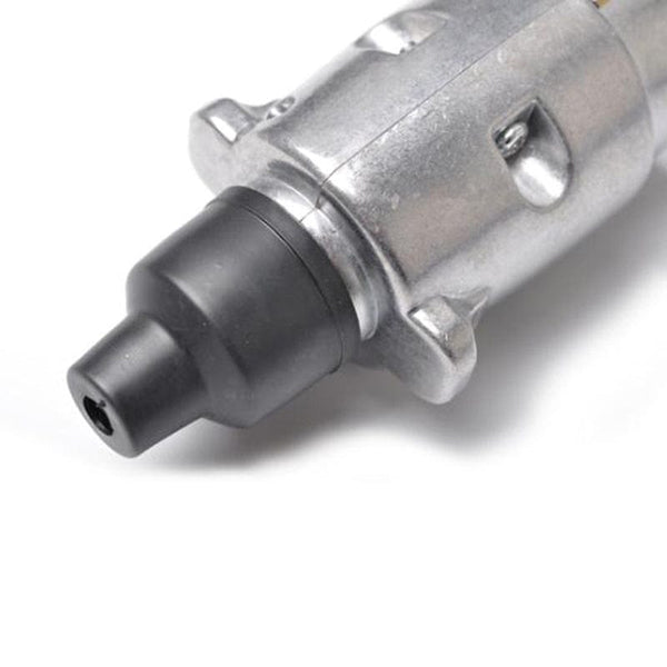 Planet Gates Silvery 7 Pin Metal Trailer Plug Towbar Towing Lights Socket Car Van Caravan 12V APM