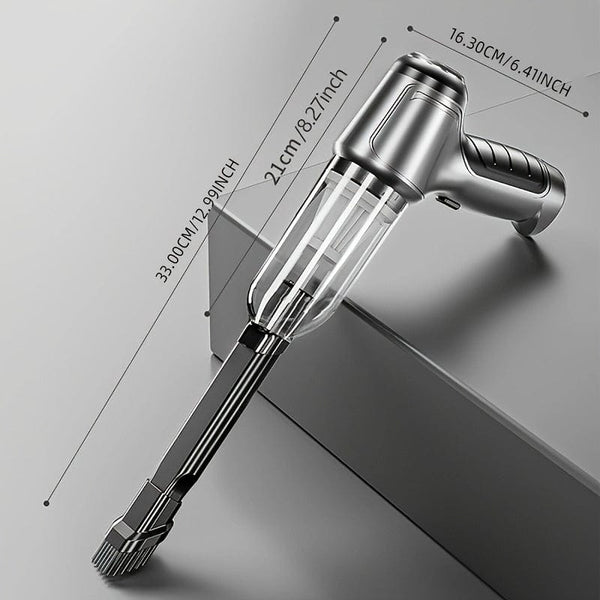 Planet Gates Silvery Brushless Car Wireless Mini Vacuum Cleaner Multi-functional Handheld Electric Vacuum Cleaner Wet & Dry Home Cleaning Tool Car Interior Vacuum Cleaner