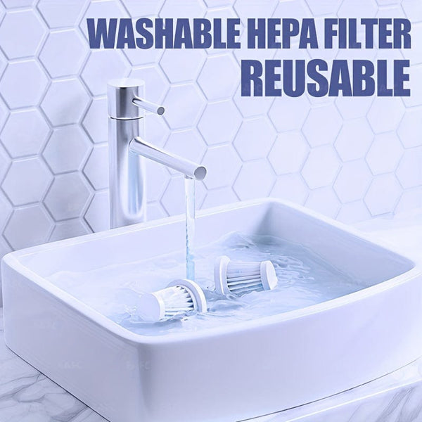 Planet Gates Silvery Brushless Car Wireless Mini Vacuum Cleaner Multi-functional Handheld Electric Vacuum Cleaner Wet & Dry Home Cleaning Tool Car Interior Vacuum Cleaner