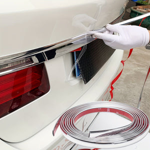 Planet Gates Silvery Car Decorative Strip Car Window Chrome Bright Strip Electroplating Silvery Strip