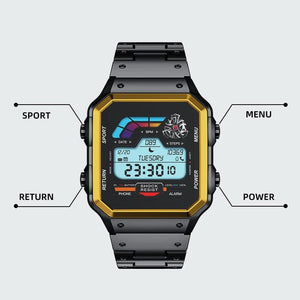 Planet Gates Silvery / CHINA Smartwatch Smart Watch High-end Luxury Man Watch 2024 Aiweile AW38 Waterproof Huawei Xiaomi Fitness Original Bluetooth xiomi