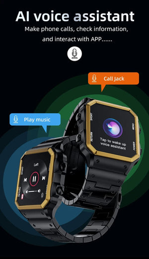 Planet Gates Silvery / CHINA Smartwatch Smart Watch High-end Luxury Man Watch 2024 Aiweile AW38 Waterproof Huawei Xiaomi Fitness Original Bluetooth xiomi