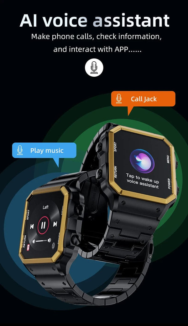 Planet Gates Silvery / CHINA Smartwatch Smart Watch High-end Luxury Man Watch 2024 Aiweile AW38 Waterproof Huawei Xiaomi Fitness Original Bluetooth xiomi