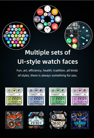 Planet Gates Silvery / CHINA Smartwatch Smart Watch High-end Luxury Man Watch 2024 Aiweile AW38 Waterproof Huawei Xiaomi Fitness Original Bluetooth xiomi