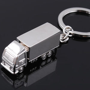 Planet Gates Silvery Fashion Ring Keyfob Keychain Gift Truck Lorry Car Lovely Keyrings