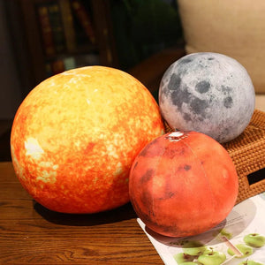 Planet Gates Simulated Earth Sun Mars Moon Stuffed Toys Stuffed Planets In The Solar System Soft Doll Pillow Cushions Boy Girl Birthday Gift