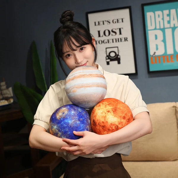 Planet Gates Simulated Earth Sun Mars Moon Stuffed Toys Stuffed Planets In The Solar System Soft Doll Pillow Cushions Boy Girl Birthday Gift