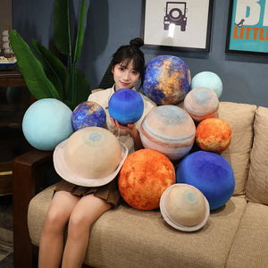 Planet Gates Simulated Earth Sun Mars Moon Stuffed Toys Stuffed Planets In The Solar System Soft Doll Pillow Cushions Boy Girl Birthday Gift
