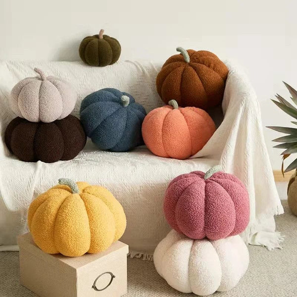 Planet Gates Simulation 18-35cm Pillow Halloween Pumpkin Plush Toys Plant High Quality Soft Stuffed Doll Birthday Children's Girls Gifts