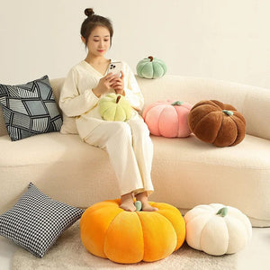 Planet Gates Simulation 18-35cm Pillow Halloween Pumpkin Plush Toys Plant High Quality Soft Stuffed Doll Birthday Children's Girls Gifts
