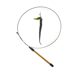 Planet Gates Simulation Bird interactive Cat Toy Funny Feather Bird with Bell Cat Stick Toy for Kitten Playing Teaser Wand Toy Cat Supplies