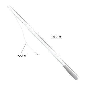 Planet Gates Simulation Bird interactive Cat Toy Funny Feather Bird with Bell Cat Stick Toy for Kitten Playing Teaser Wand Toy Cat Supplies