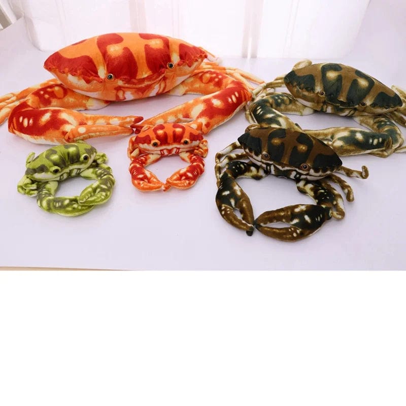 Planet Gates Simulation Crab Plush Toy Soft Cartoon Creative Crab Stuffed Animal Doll Home Decoration Toys Sofa Pillow Boys Birthday Gift