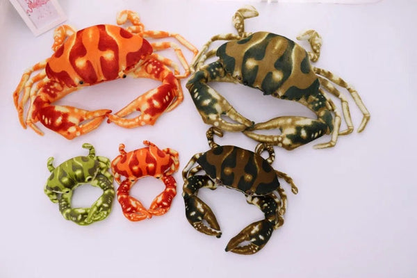 Planet Gates Simulation Crab Plush Toy Soft Cartoon Creative Crab Stuffed Animal Doll Home Decoration Toys Sofa Pillow Boys Birthday Gift