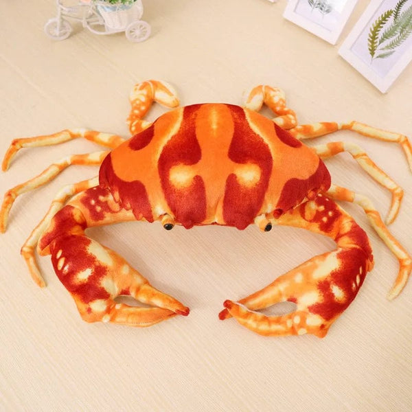 Planet Gates Simulation Crab Plush Toy Soft Cartoon Creative Crab Stuffed Animal Doll Home Decoration Toys Sofa Pillow Boys Birthday Gift