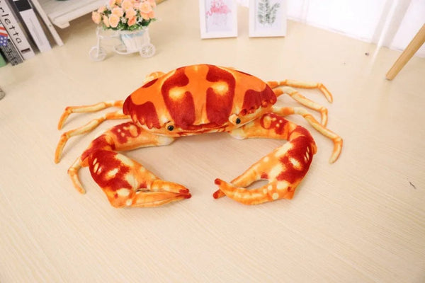 Planet Gates Simulation Crab Plush Toy Soft Cartoon Creative Crab Stuffed Animal Doll Home Decoration Toys Sofa Pillow Boys Birthday Gift