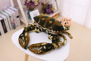 Planet Gates Simulation Crab Plush Toy Soft Cartoon Creative Crab Stuffed Animal Doll Home Decoration Toys Sofa Pillow Boys Birthday Gift