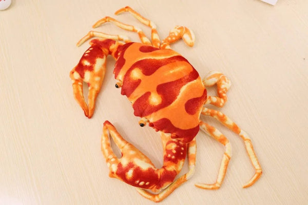 Planet Gates Simulation Crab Plush Toy Soft Cartoon Creative Crab Stuffed Animal Doll Home Decoration Toys Sofa Pillow Boys Birthday Gift