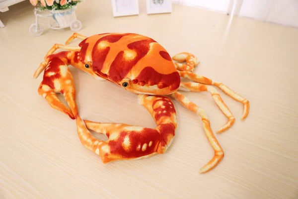 Planet Gates Simulation Crab Plush Toy Soft Cartoon Creative Crab Stuffed Animal Doll Home Decoration Toys Sofa Pillow Boys Birthday Gift
