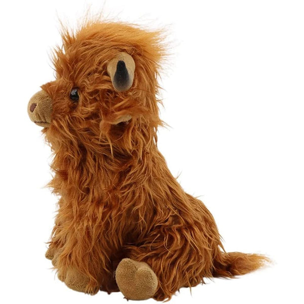 Planet Gates Simulation Highland Cow Plush Animal Doll Soft Stuffed Highland Cow Plush Toy Kawaii Kids Baby Gift Toy Home Room Decor