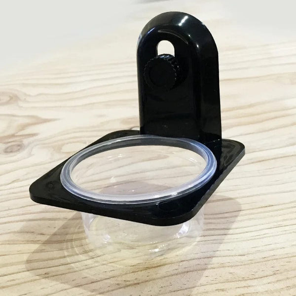 Planet Gates Single box Screw / China 1pcs ABS Reptile Tank Food Water Feeding Bowl Insect Spider Ants Nest Snake Gecko Terrarium Breeding Feeders Box Pets Supplies