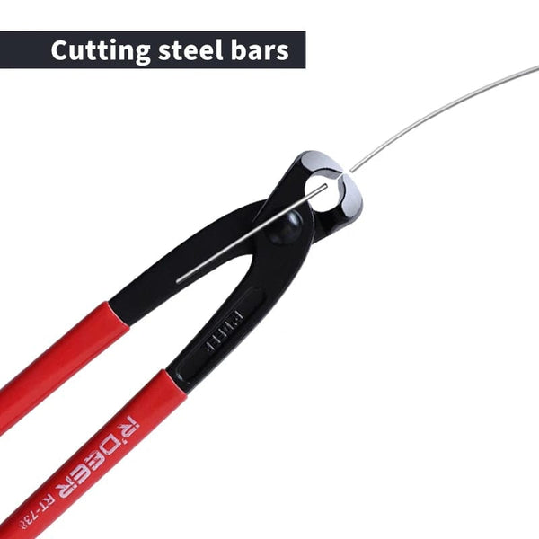 Planet Gates Single Ear Pincer Single Ear Clamp Pliers 8 Inch/200mm Carbon Steel Pincer Crimper Nail Puller for Automotive Repair Hand Tools