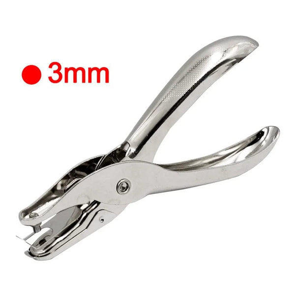 Planet Gates Single Hole Puncher Metal 3mm/6mm Pore Diameter Punch Pliers Hand Paper Scrapbooking Punches