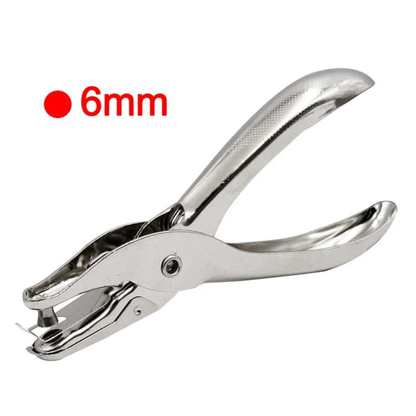 Planet Gates Single Hole Puncher Metal 3mm/6mm Pore Diameter Punch Pliers Hand Paper Scrapbooking Punches