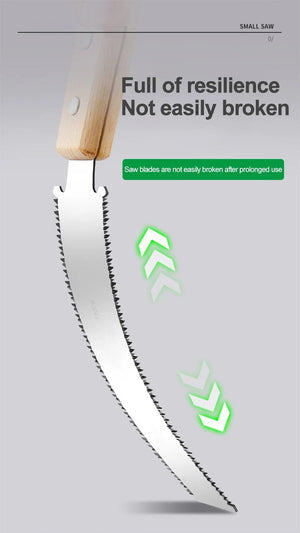 Planet Gates Single-sided Teeth Japanese Style Hand Saw Single/Double Sided Fine Tooth Wood Saw SK5 Steel Flexible Hand Saw Garden Hand Tool for Woodworking