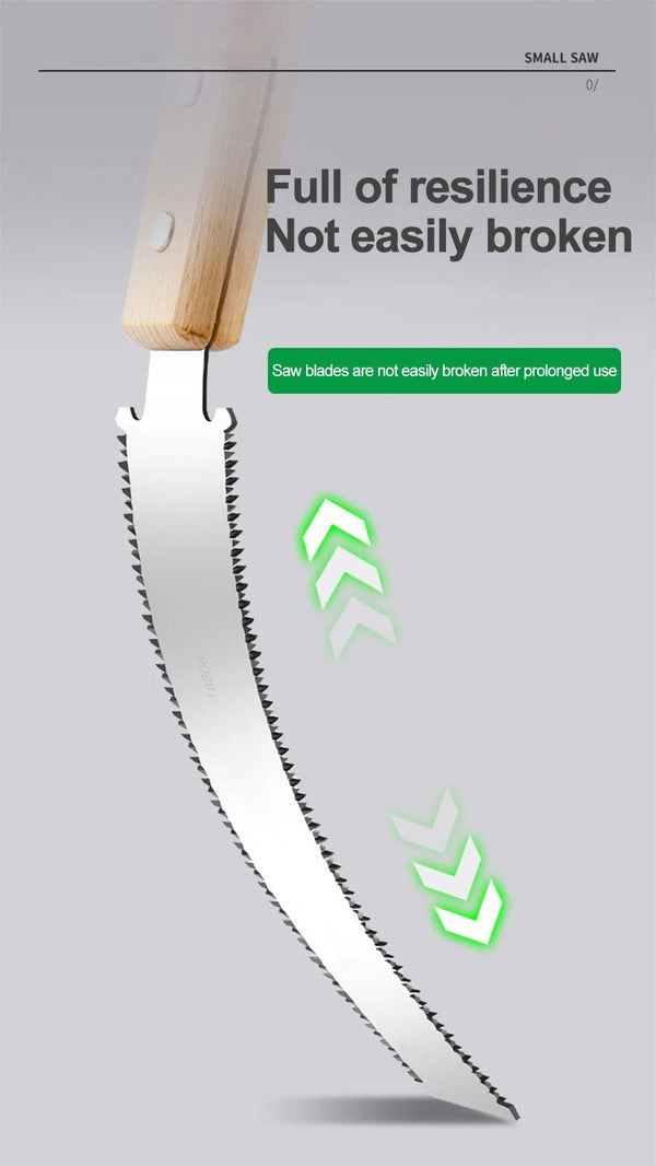 Planet Gates Single-sided Teeth Japanese Style Hand Saw Single/Double Sided Fine Tooth Wood Saw SK5 Steel Flexible Hand Saw Garden Hand Tool for Woodworking