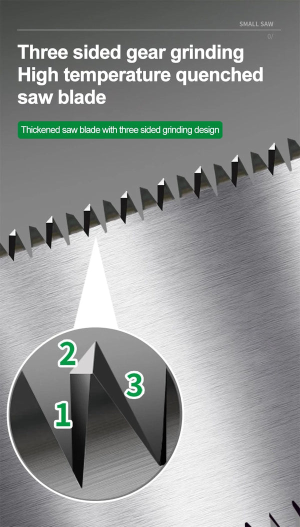 Planet Gates Single-sided Teeth Japanese Style Hand Saw Single/Double Sided Fine Tooth Wood Saw SK5 Steel Flexible Hand Saw Garden Hand Tool for Woodworking