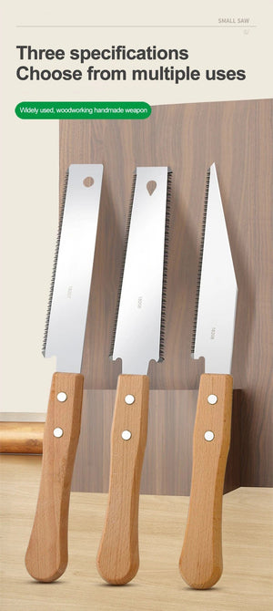 Planet Gates Single-sided Teeth Japanese Style Hand Saw Single/Double Sided Fine Tooth Wood Saw SK5 Steel Flexible Hand Saw Garden Hand Tool for Woodworking