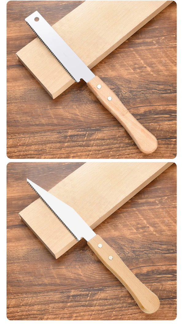 Planet Gates Single-sided Teeth Japanese Style Hand Saw Single/Double Sided Fine Tooth Wood Saw SK5 Steel Flexible Hand Saw Garden Hand Tool for Woodworking