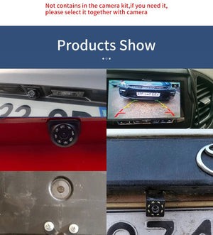 Planet Gates SINOVCLE Reverse Camera Rearview Car  Infrared Night With & Without LED Vehicle Backup Wiring Waterproof HD  Camera Kit