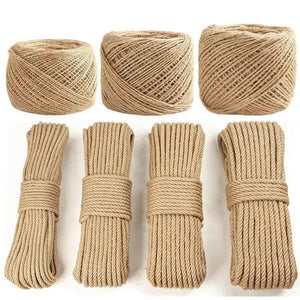 Planet Gates Sisal Rope Cat Tree DIY Scratching Post Toy Cat Climbing Frame Replacement Rope Desk Legs Binding Rope For Cat Sharpen Claw