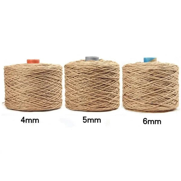 Planet Gates Sisal Rope Cat Tree DIY Scratching Post Toy Cat Climbing Frame Replacement Rope Desk Legs Binding Rope For Cat Sharpen Claw