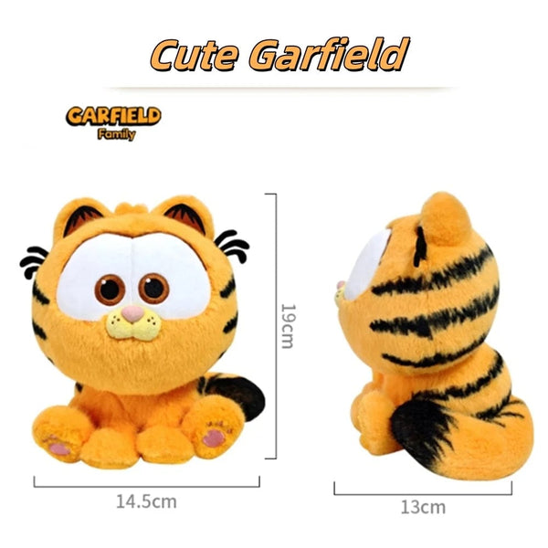Planet Gates sit B / CHINA 8 Styles GARFIELD Original Cute Plush Toy Soft Cat Stuffed Doll Cartoon Plushie Keychain Pendant for Boys Girls Birthday Gift