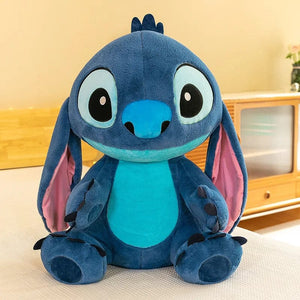 Planet Gates Sitting Stitch / 35cm Cartoon Plush Station Style Stitch Dolls Toys Starry Baby Giant Plushies Stuffed Stitch Doll Children's Birthday Gifts for Girls