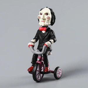 Planet Gates sitting version Horror Movie Saw Billy Mini Model Figurals Brinquedos Figure