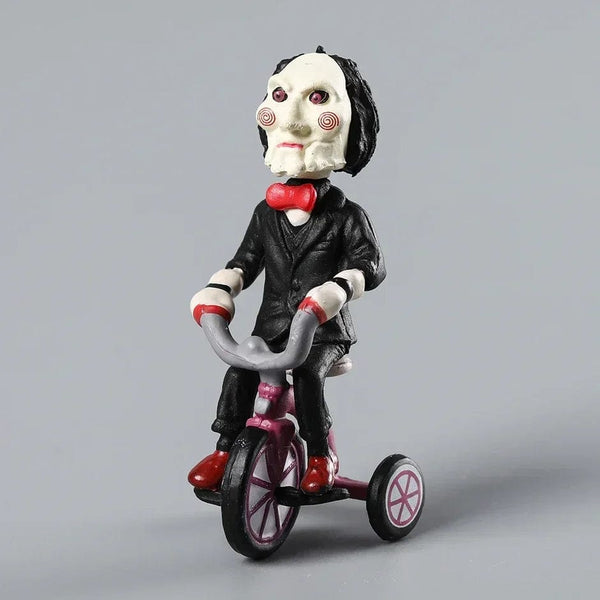 Planet Gates sitting version Horror Movie Saw Billy Mini Model Figurals Brinquedos Figure
