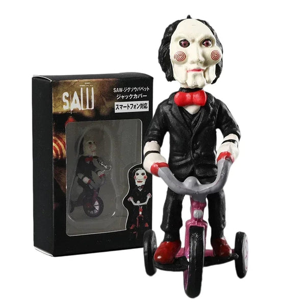 Planet Gates sitting version Horror Movie Saw Billy Mini Model Figurals Brinquedos Figure