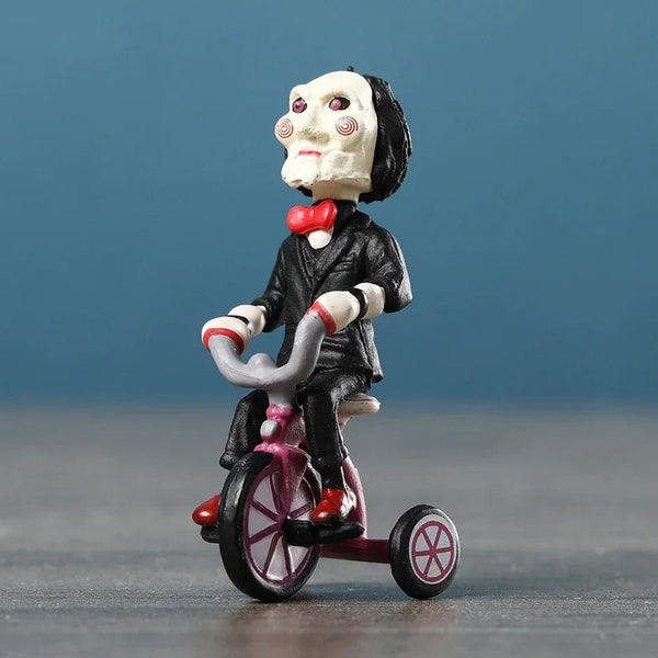 Planet Gates sitting version Horror Movie Saw Billy Mini Model Figurals Brinquedos Figure