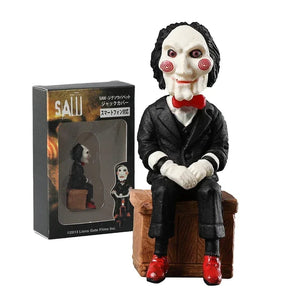 Planet Gates sitting version Horror Movie Saw Billy Mini Model Figurals Brinquedos Figure