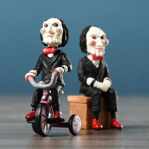 Planet Gates sitting version Horror Movie Saw Billy Mini Model Figurals Brinquedos Figure