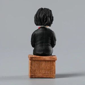 Planet Gates sitting version Horror Movie Saw Billy Mini Model Figurals Brinquedos Figure