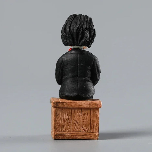 Planet Gates sitting version Horror Movie Saw Billy Mini Model Figurals Brinquedos Figure