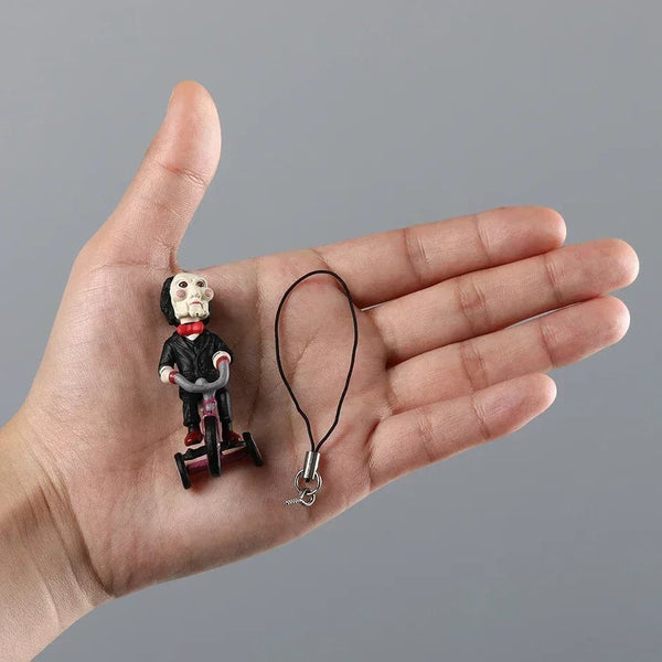 Planet Gates sitting version Horror Movie Saw Billy Mini Model Figurals Brinquedos Figure